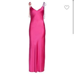 Dannijo pink slip dress